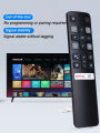 Remote Control (RC802V FNR1) Replacement for All TCL Android 4K UHD Smart TV Without Voice Command. 