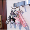 5 Styles Hello Kitty, Kurom & My Melody Keychains - Cute Cartoon Doll Key Rings  Car Chain Loops & Backpack Charms INS Style. 