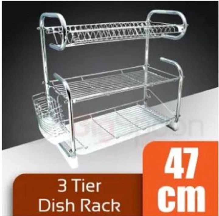 G-Shaped%203-Tier%20Dish%20Rack%20Kitchen%20Organizer%20for%20Plates,%20Spoons,%20and%20Cups%20-%20Image%203