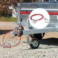 Universal Heavy Duty Stainless Steel Caravan Trailer Breakaway Rope Brake Away Safety Cable Braked Hitch Accessories Parts. 
