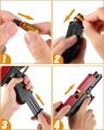 toy gun for kids -  Glock M1911 airsoft machine for kids - gun toys for boys and kids airsoft for kids, high quality plastic material | Glock Soft Bullet Toy Gun Shell Ejection Foam Darts Blaster Pistol Manual Airsoft Gun With Silencer For Kid Adult. 