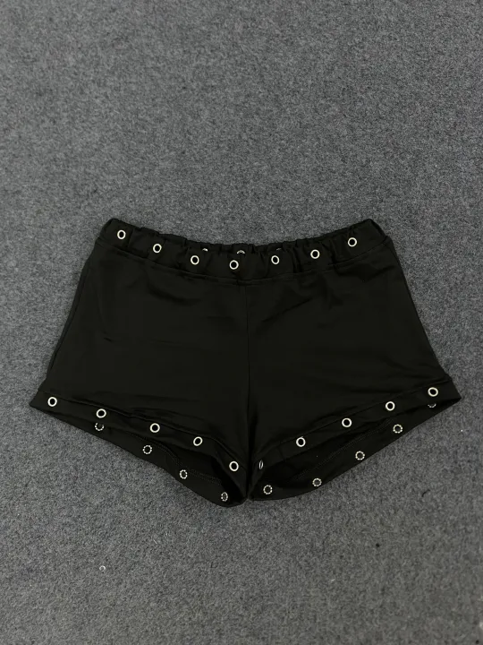 Summer%20New%20European%20and%20American%20Style%20High%20Street%20Punk%20Gothic%20Style%20Slim%20Fit%20Women's%20Y2K%20Shorts%20Aesthetic%20Hot%20Girl%20Shorts%20-%20Image%203
