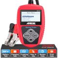 ANCEL BA101 12V Car Battery Tester Charging & Cranking Analysis Tool Circuit load Diagnostic Tools for Auto Motorcycle Truck. 