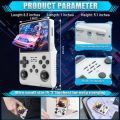 R40s pro Retro Game Console 3.5'' IPS Screen Arkos Auex Linux System 256GB  Portable Video Handheld Game Console. 