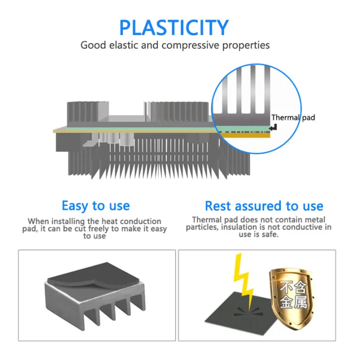UPSIREN%20OEM%2021W%20Thermal%20Pad%20Silicone%20Plaster%20Thermal%20Pad%20CPU%20GPU%20Water%20Cooling%20Mat%2085x45mm%20High%20Quality%20Heatsink%20Cooling%20pad%20-%20Image%205