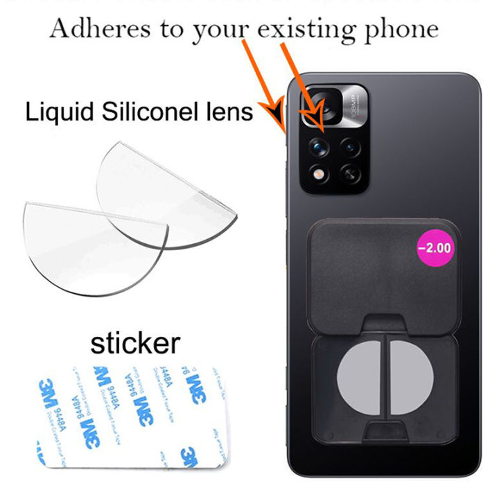 【Low price】Anti Blue Light Stick-on Magnification Bifocal Lenses ...