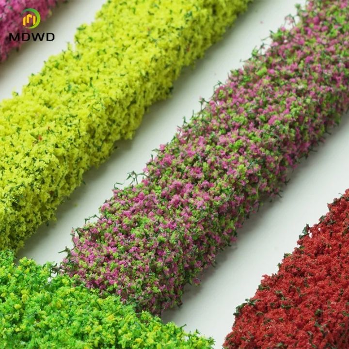 2PCS Shrub Strips Green Sand Table Miniature Model Simulation DIY ...