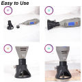 Rotary Router Milling Cutter Guide Attachment Twist Drill Bit Wood Carving Tool Kit Dedicated Locator Woodwork Tool for Dremel. 