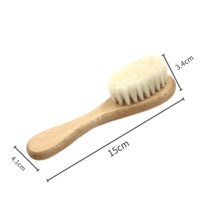 baby%20comb%20brush%20set%20newborn%20%20set%20Natural%20Wool%20beech%20Wooden%20Comb%20baby%20bib%20pacifier%20clip%20%20Kids%20%20Baby%20Hair%20Brush%20-%20Image%206