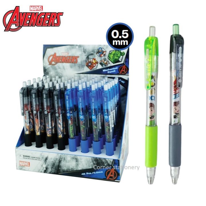 0.5 m Avengers Avenger and Ben10 Benten Marvel genuine rubber handle soft hand 4 pattern 873 mechanical pencil