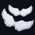 Kids Adult Party Swallow White Angel Feather Wings Halo Magic Wands Cosplay Elastic Straps Wedding Halloween Birthday Props.