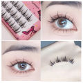 Yelix Upgrade A-type Eyelashes Manga Lashes Natural Individual Cluster EyeLashes Quick DIY Eyelash Extensions KIT Cosplay Lashes. 