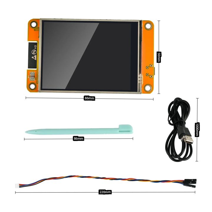 2.8"%20ESP32-2432S028R%20ESP32%20Display%20ILI9341%20Resistive%20Touch%20screen%20TFT%20LCD%20Module%20ESP-WROOM-32%20Development%20Board%20-%20Image%203