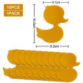 10pcs Duck Design Anti-slip Shower Tread Sticker Bathtub Non-slip Tape For Children's floor Stairs Steps Bathroom. 