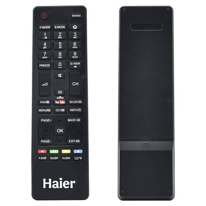 HAIER led lcd TV REMOTE, haier Remote Controller, LCD LED TV Remote Control Compatible with HTR-A18H Haier Remote Controller With Tuch Buttons