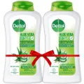 Dettol Aloe Vera with Moisturizing Glycerin Bodywash Leaves Skin Feeling Soft & Smooth (250ml X 2).