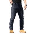 Men'S Multi-Functional Pocket Tactical Pants Outdoor Waterproof Work Pants Casual Multi-Pocket Wear-Resistant Hiking Work Pants. 