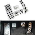For Honda Civic 8 8th Gen Sedan 2006~2011 2008 Manual MT Aluminum  Car Foot Pedals Accelerator Brake Non-slip Pedal Pad 4pcs. 
