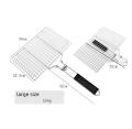 Stainless Steel BBQ Mesh Non Stick Grilling Basket Grill Mesh Mat Meat Vegetable Steak Picnic Party Barbecue Tool. 