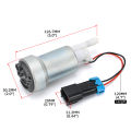 WLR - E85 Compatible Racing High Performance internal 450LPH Fuel Pump For Nissan Skyline Subaru WRX F90000267 & Install Kit. 