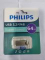 USB FLASH DRIVE PHILIPS HIGH SPEED 64GB 3:2

(Read and Write Speed Is 150 mbs). 