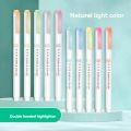 5PCS Highlighter Pen Set Multiple series available Double Headed Colored Fluorescent Pen Student Stationery Supplies. 