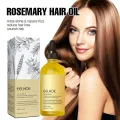 60ml Rosemary Dense Hair Essential Oil Veganic Lavender Repair Hairs Damage Prevent Hair Loss Smooth Hairs Nourish Hair Care Oil. 