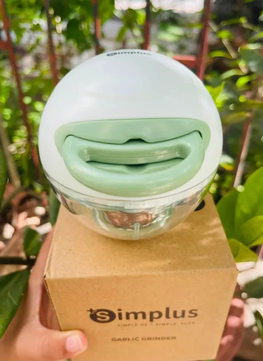 Simplus Mini Chopper *170ml or 400ml *choose size လက်ဆွဲကြိတ်စက် *လျှပ ...