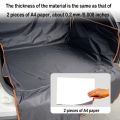 Durable Polyester Auto Trunk Mat for Pets - Non-Slip, Scratch-Resistant, Easy-Clean Mat for SUVs and Cars, Pet Safety Mat.