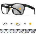 Men and Women's Photochromic Fishing Sunglasses Classic Square Glasses Outdoor Sports Cycling Running Hiking Fishing Eyewear.