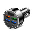 100W 6 Ports Car Charger Fast Charging PD QC3.0 USB C Car Phone Charger Type C Adapter in Car For iPhone Samsung Huawei Xiaomi. 