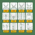 10/50/100PCS Knee Patches, Lumbar Spine Patches, Cervical Spine Patches, Keep Knees Warm. 