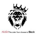 20cm Car Sticker Lion Car Vinyl Decal Sticker Art Design Pattern Auto Parts Windshield PVC Waterproof. 