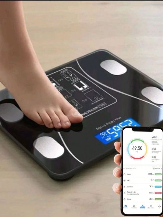 Smart Digital Body Weight Scale 180KG Bluetooth electronic Wright Scale ...