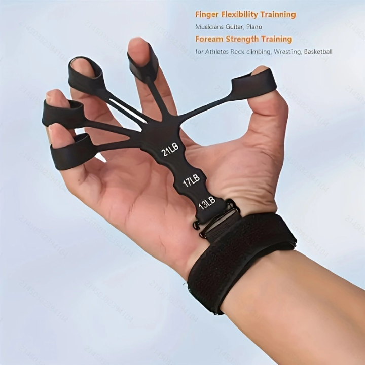 Grip Strength Trainer Finger Strengthener-Hand Strengthener 3 Resistant ...