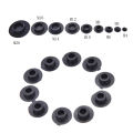 100PCS M4/M5/M6/M8/M10 Black Hex Socket Allen Bolt Screw Nut Hexagon Head Cover Cap Protector. 