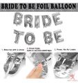Bride to Be Decoration Set Combo - 41pcs Bridal Shower Decorations Kit | With Bride to Be Sash, Champaign Foil Balloon | Bachelorette Party Decorations | Bride to Be Decoration. 