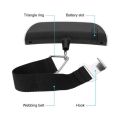 1pcs Portable Scale Digital LCD Display 110lb/50kg Electronic Luggage Hanging Suitcase Travel Weighs Baggage Bag Weight Balance. 