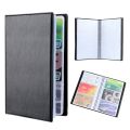40/120/180/240/300 Cards ID Credit Card Holder Book Case Organizer Leather Business Cards ID Credit Card Holder Case Cards Album.