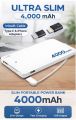 4000 mah power bank pocket size  small Size. 