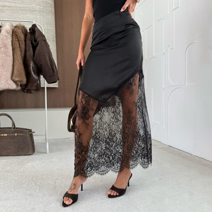 2025%20High%20Waist%20Lace%20Skirts%20Fashion%20Women%20Slim%20Hollow%20Out%20Autumn%20Patchwork%20Boho%20Maxi%20Skirt%20Casual%20Office%20Lady%20Commute%20Clothes%20-%20Image%204