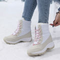 Snow Boots for Women Platform Shoes Boots Plush Keep Warm Women's Thigh High Boots Winter Ankle Boots Comfortable Walking Shoes. 