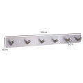 Self Adhesive Stainless Steel Hook Wall Key Coat Clothes Door Hanger Bag Holder Bathroom Kitchen Rustproof Towel Hooks.