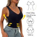 Shapewear Women Shirts S-3XL Sleeveless Body Shaper V Neck Compression Tank Tops Tummy Control Underwear Wide Strap Fajas. 