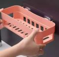 Wall Hanging Plastic Kitchen and Bathroom Shelf.