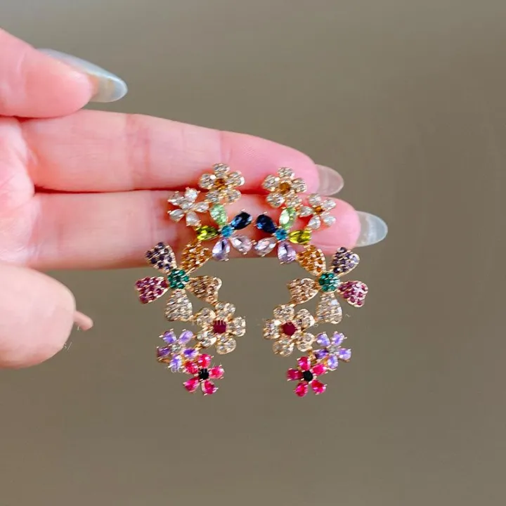 Romantic%20Colorful%20Zircon%20Flower%20Earrings%20For%20Women%20Girls%20Fashion%20Sweet%20Waterdrop%20Flower%20Earrings%20Exquisite%20Party%20Jewelry%20Gifts%20-%20Image%205