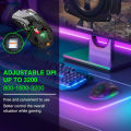 Bengoo KM-1 Rechargeable Wireless RGB Gaming Mouse 3200 DPI Honeycomb Shell 6 Programmed Buttons 3 Adjustable DPI USB Receiver for Laptop PC Mac. 