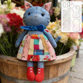 YOMDID 1pc Log Cabin Skirt Cat Patchwork Quilting Template DIY Cat Pattern Sewing Template Handmade DIY Tracing Tool.