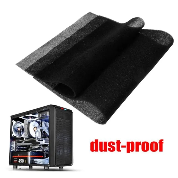 DIY Computer Dust Filter Mesh 500*400*3mm/5mm PC Case Fan Cooler ...