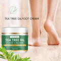 Tea Tree Oil Foot Cream - 72H Moisturizing & Anti-Cracking, Natural Fungal & Odor Control, Fast Absorption for Dry Cracked Heels. 